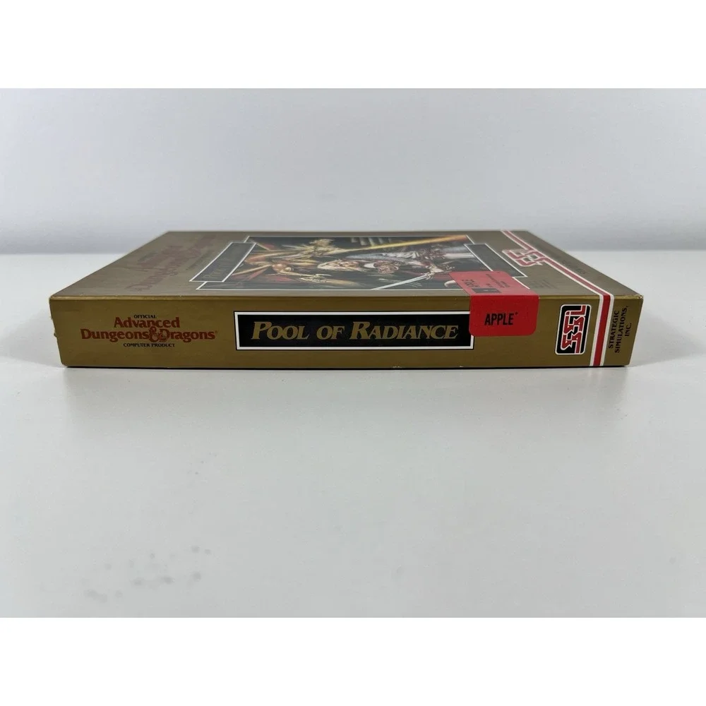 Advanced Dungeons & Dragons: Pool of Radiance ~ Apple II, 1988